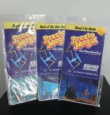 Set 3 Presto Magix STAR WARS Empire Strikes Back Rub-Down Transfers Unused 1980