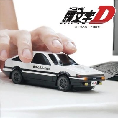 Initial D Toyota AE86 Trueno Fujiwara Tofu Shop Wireless Mouse Bluetooth