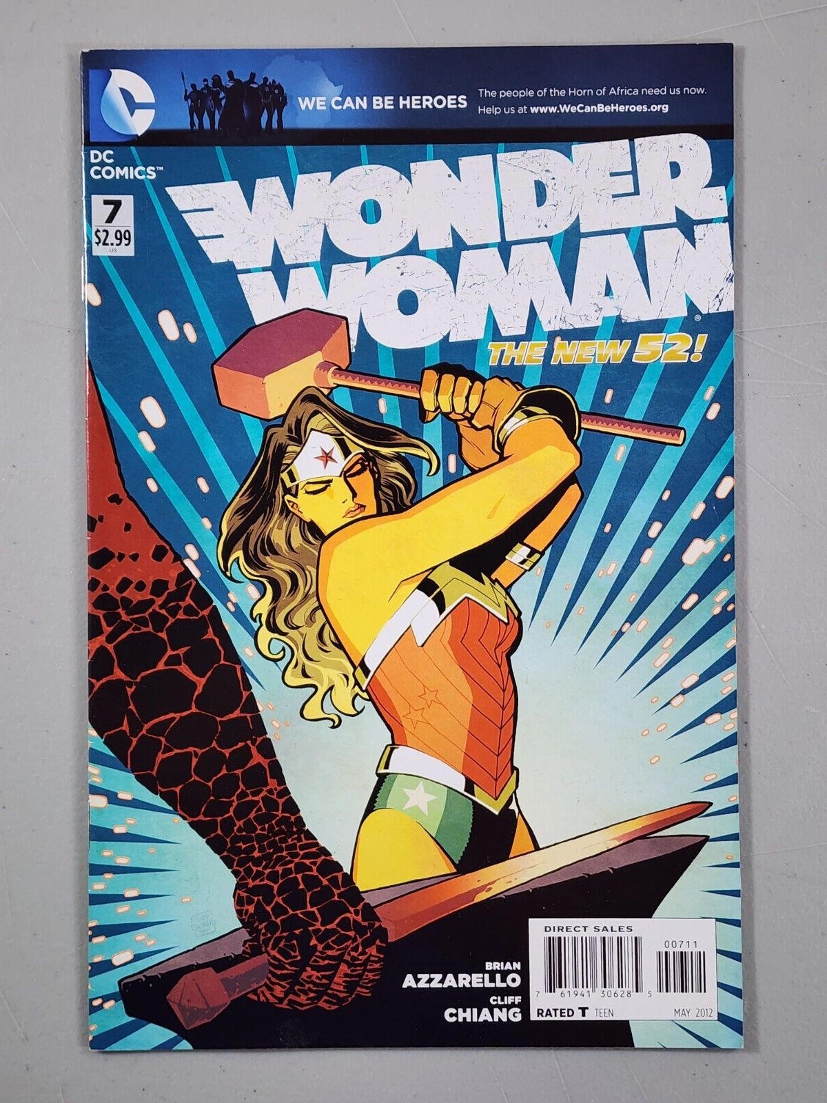 Wonder Woman #7 NM 2012 DC Comics $5 MIN ORDER