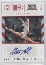 2012 Panini Americana Heroes & Legends Signatures /99 Shannon Miller #27 Auto