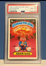 1985 GARBAGE PAIL KIDS #8A ADAM BOMB PSA 8 ORIGINAL SERIES 1