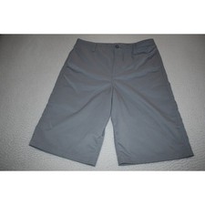 Under Armour Golf Shorts Boys Youth Size 20 Wicking Performance Gray Polyester
