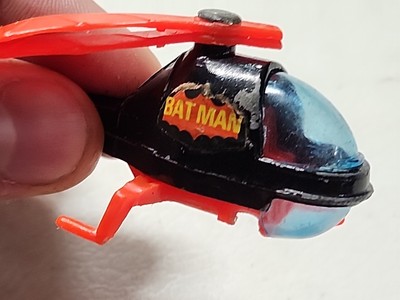 Vintage 1976 DC Comics Corgi Juniors Batman Batcopter Diecast