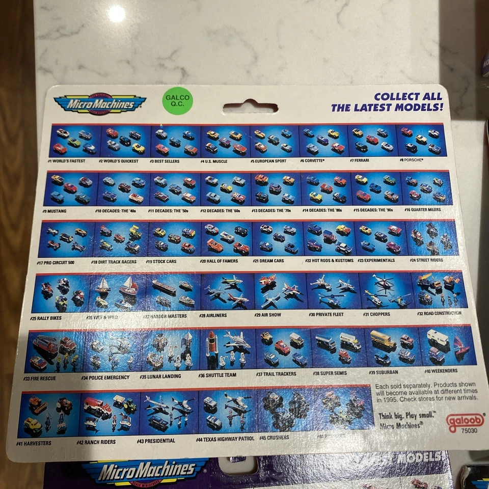 Juegos de coches Micro Machines 10 aniversario (7 artículos - precintados) Foto 4 de 4