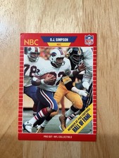 1989 Pro Set           O.J. Simpson           # 29.            ANNOUNCER