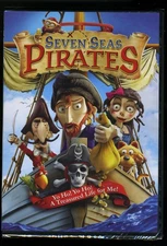 Seven Seas Pirates DVD 2008 Animated Adventure Family Film