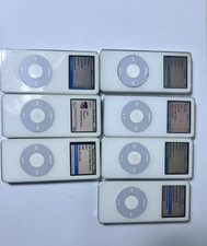 Lot of Seven 7 of Apple iPod Nano 1st Generation 2GB White Model A1137 WORKING