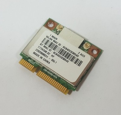 BT 4.0 Wlan Wifi Combo Mini PCIe Atheros AR5B22 aus Acer Aspire V5-552