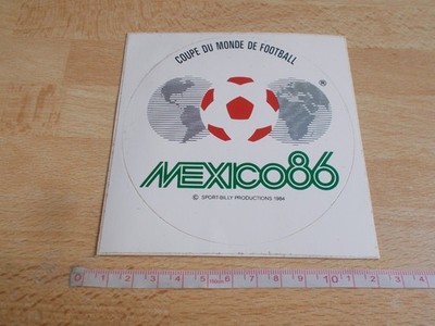 Aufkleber FUSSBALL WM - MEXICO 86