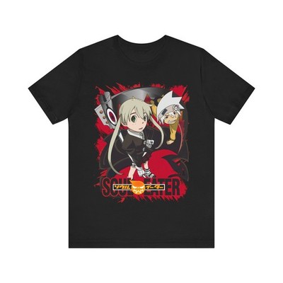 Anime Soul Eater Maka & Soul T-Shirt Size S-5XL, Gift For Friends