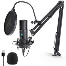 MAONO USB Condenser Microphone PC/PS4/Youtube Live 192KHZ/24BIT Used