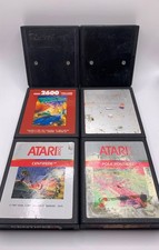 6 x Atari 2600 Game Cartridges ~ Centipede / Fatal Run / Spider Fighter etc.