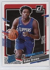 2023-24 Panini Donruss Rated Rookie Silver Press Proof Kobe Brown #239 14mf