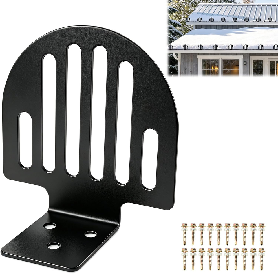 50 Pack Snow Guards for Metal Roof,Standing Seam Snow Stop Brackets | eBay