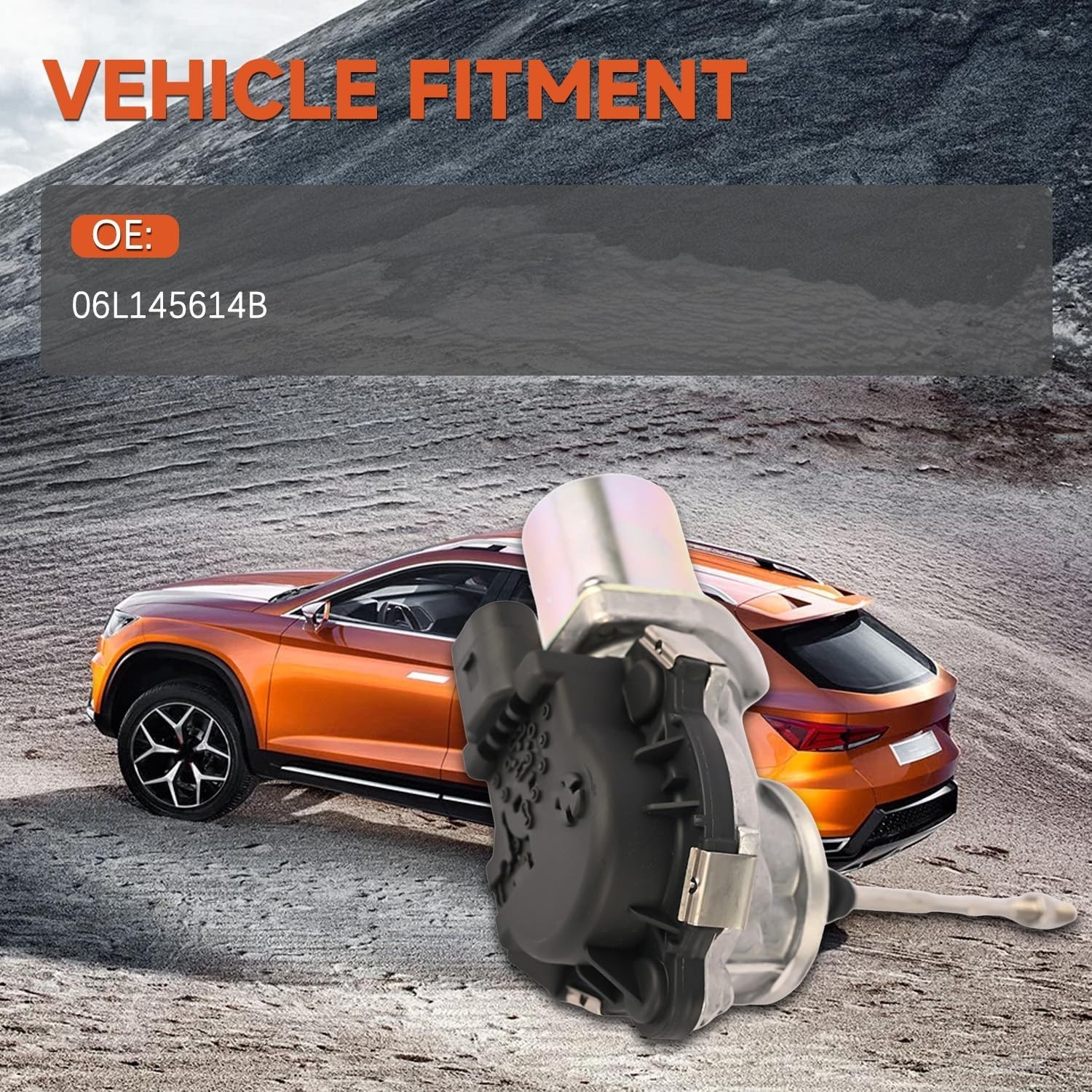 Turbocharger Wastegate Actuator for Audi A5 Coupe 2.0 A4 A6 Q7 2.0L 06L145614B