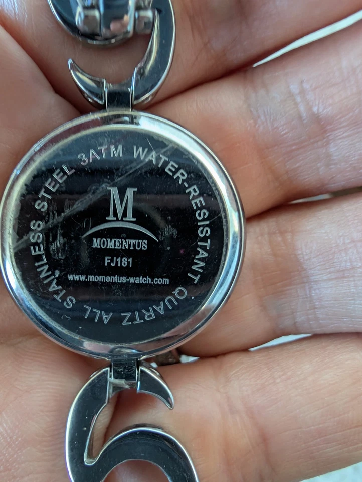 Momentus Ladies Quartz Analog Watch 3 ATM Stainless  - image 4 of 4