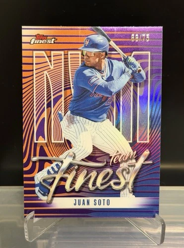 2026 Topps Finest Juan Soto Purple (RAW)