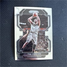 Panini Prizm 2021-22 Tim Duncan #268 San Antonio Spurs NBA Card