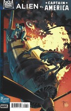 Alien vs Captain America #3 1:25 Francesco Mobili Variant Marvel 2025