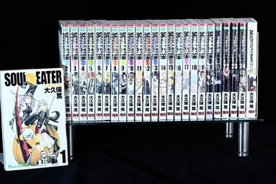 Soul Eater Vol.1-25 Complete Set Manga Comics Japanese Ver. 1 Tag Versand