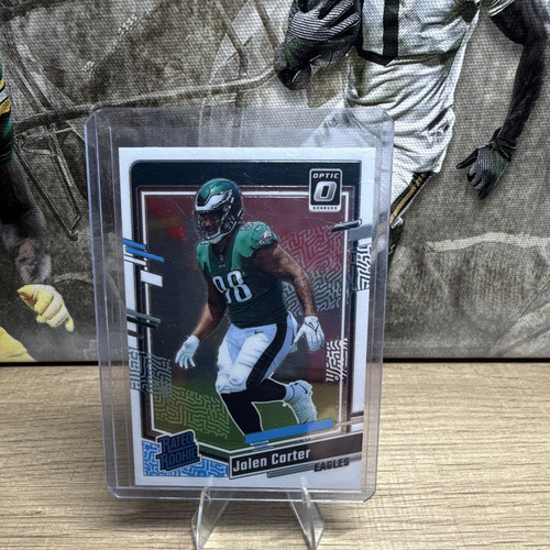 Panini 2023 Donruss Optic Rated Rookie Jalen Carter Eagles #281 RC