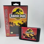 Vintage Jurassic Park Sega Genesis Video Game Authentic 1993 NO MANUAL