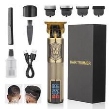 Hair Clippers for Men Professional Zero Gapped Hair Trimmer for Barber T Blad...