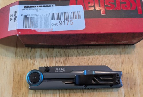 Kershaw Decibel Pocket Knife Folder 8Cr13MoV Framelock Titanium Coat 2045 New - Picture 3 of 4