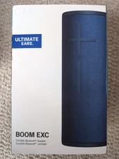 New Ultimate Ears 984-001801 BOOM EXC Portable Waterproof Bluetooth Speaker Blue