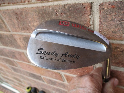 WILSON SANDY ANDY 64/04 WEDGE STEEL | eBay
