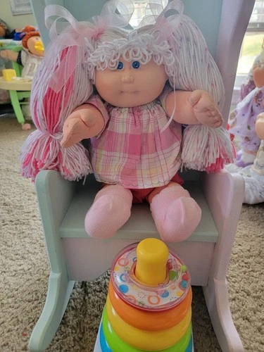 Vintage  Cabbage Patch Kid Preemie Reroot HM1  Beautiful 1984  Extremely Nice