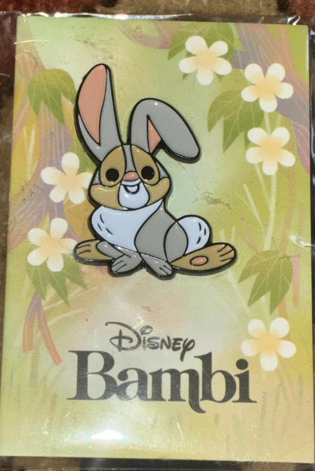 Mondo Bambi Thumper Enamel Print Pin Art Card Joey Chou Disney Brand New