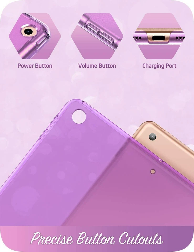 For iPad 10.2" 7/8/9th Gen, i-Blason Slim Stand Case Auto Sleep/Wake Back Cover - Image 4 of 4