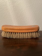Oxco Essex 100 Horse Hair Shoe Polisher For Black Or Brown Shoes Brush VTG Wood
