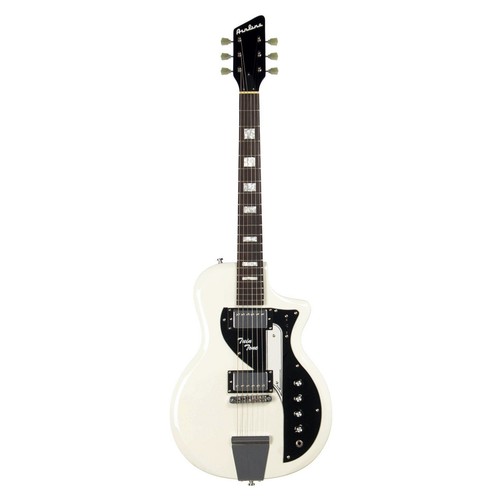 Airline Guitars Twin Tone - White - Supro Dual Tone Tribute Electric Guitar NEW! - Picture 4 of 10