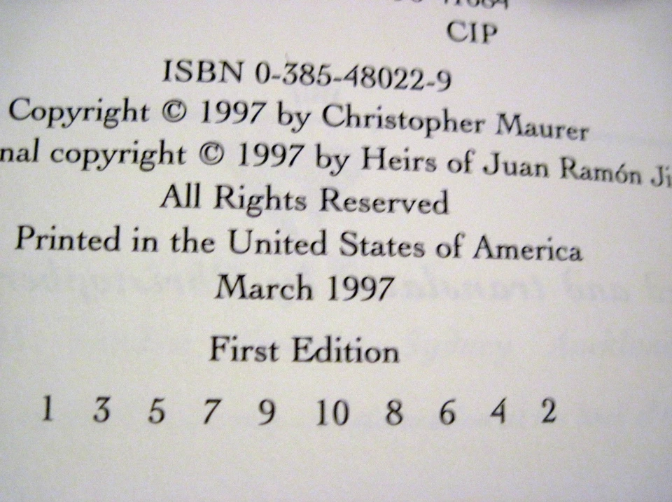 THE COMPLETE PERFECTIONIST Juan Ramon Jimenez NOBEL PRIZE 1st Edition POETRY Foto 2 de 2