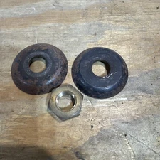 Vintage Black & Decker  Saw Blade nut & washer   Off Model R1350  (storage5)