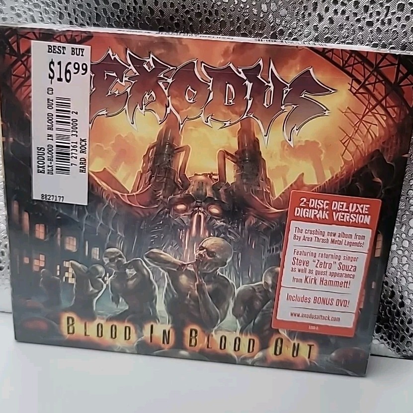 Exodus Blood in Blood Out by Exodus (CD, 2014) for sale online