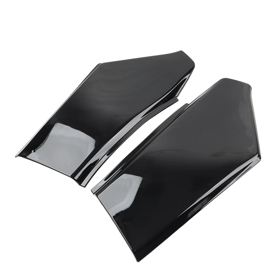 Cubiertas laterales izquierda derecha paneles negro brillante para Honda GL1500 Goldwing 1988-2000 Foto 3 de 4