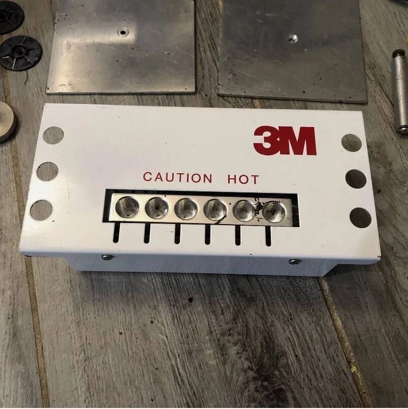 Kit de terminación de conector de fibra óptica Hot Melt modelo 6312 3M ¡CON ESTUCHE Y EXTRAS! Foto 2 de 4