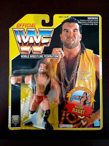 WWF Razor Ramon Hasbro Wrestling Figure MOC 1993 Y...