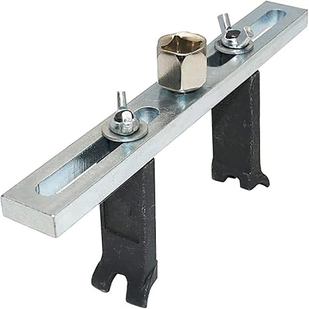 Universal Car Fuel Pump Lid Adjustable Tank Cover Remover Spanner Wrench Tool