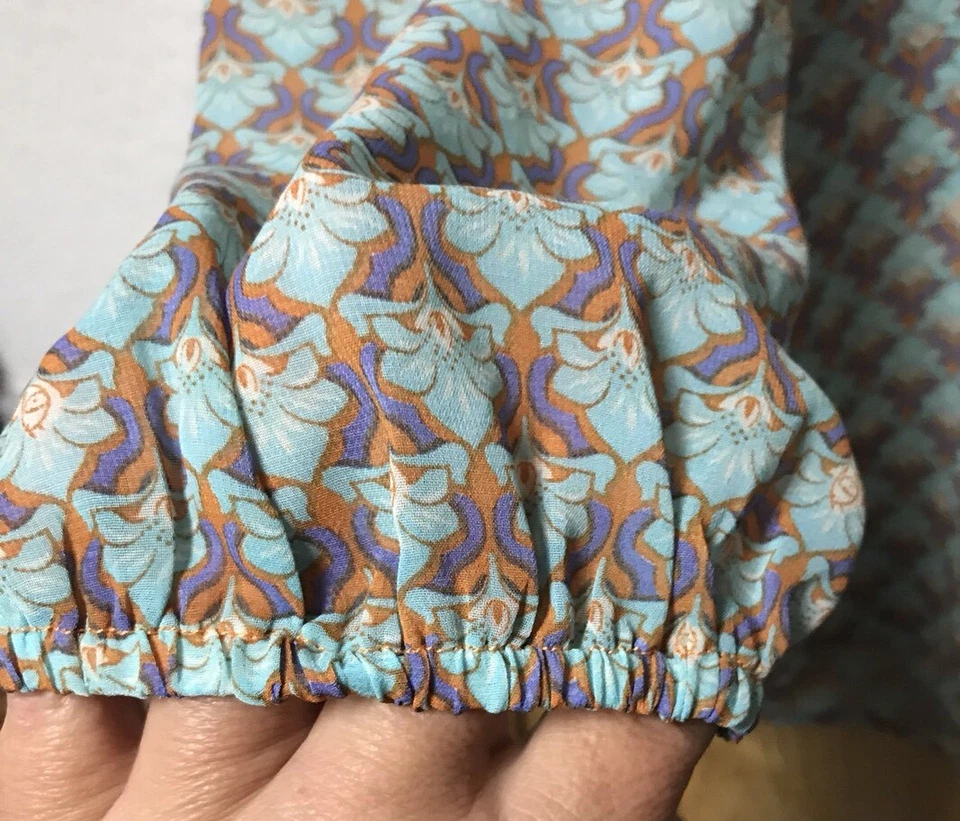 Kori America Cold Shoulder Top Blouse M 6 8 - Imagem 4 de 4