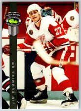 1992-93 CLASSIC FOUR SPORT COLLECTION JIM CUMMINS ADIRONDACK RED WINGS #209