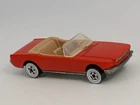 Vintage 1982 Hot Wheels Ford '65 Mustang Convertible #5908 Hong Kong Red 1:64