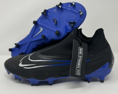 Phantom GX Pro DF FG Men's Sz. 9.5 Mens Black/Chrome-Hyper Royal DD9465 040 NEW