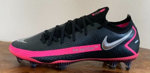 Nike Soccer Cleats Girls Size 5Y Bravata II FG Junior Pink Black