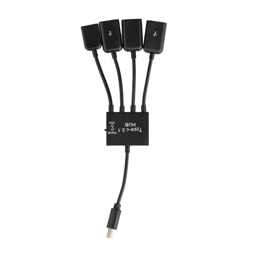 USB Type C to A Splitter Cable Charging Port Smart Phone Adapter Converter Wire - 第 8/8 張圖片