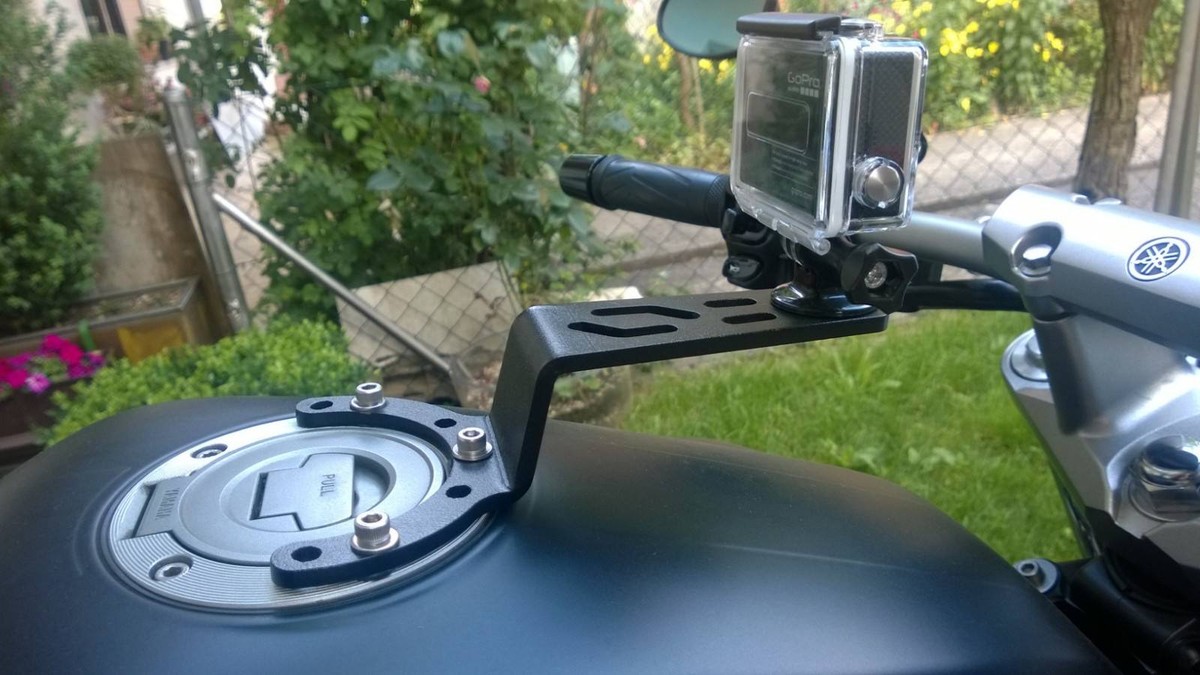 Tank Camera GPS Radar GoPro Mount Kawasaki Ninja ZX6R ZX636