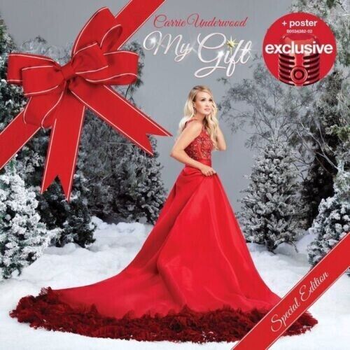 Carrie Underwood- My Gift (Special Edition Target Exclusive CD) Cracked Case